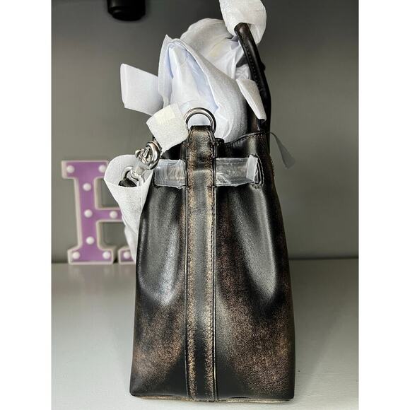 Coach Loved Leather Empire Carryall 40 - Picture 4 of 9